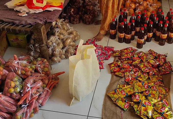 food kit items for packing